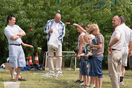 Zabawy sportowe z panem Markiem Kociubą