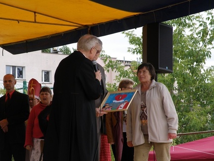 Uhonorowanie Prezesa Spółdzielni Mieszkaniowej "Rubinkowo" Zdzisława Zakrzewskiego 